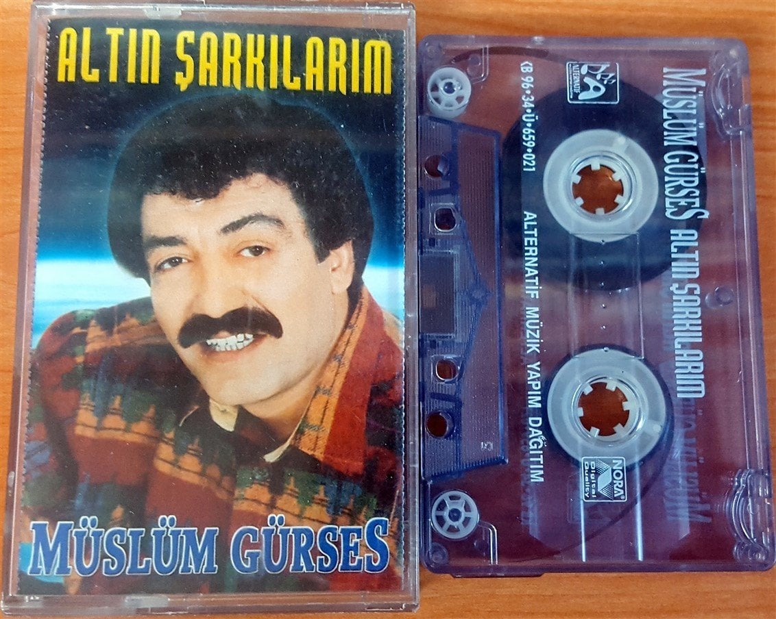 MÜSLÜM GÜRSES - ALTIN ŞARKILARIM KASET 2.EL