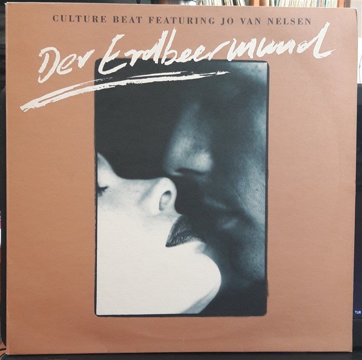 CULTURE BEAT FEATURING JO VAN NELSEN - DER ERDBEERMUND (1989) - 12'' MAXI SINGLE VINYL PLAK 2.EL