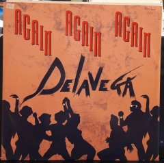 DELAVEGA - AGAIN AGAIN AGAIN (1993) - 12'' MAXI SINGLE VINYL PLAK 2.EL