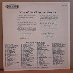 MORE OLDIES AND GOODIES - LP 2.EL PLAK