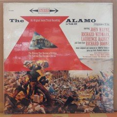 THE ALAMO - SOUNDTRACK - DÖNEM BASKISI SIFIR LP PLAK