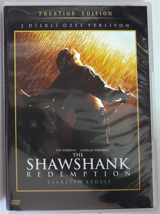 ESARETİN BEDELİ - THE SHAWSHANK REDEMPTION - TIM ROBBINS - MORGAN FREEMAN - (STEPHEN KING) - 2DVD 2.EL