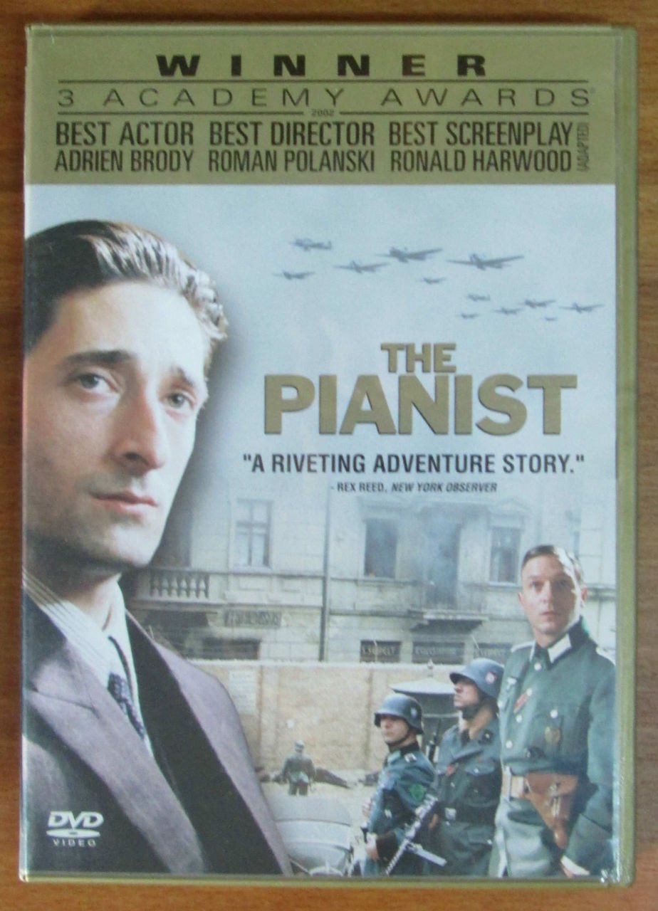 THE PIANIST - ADRIAN BRODY DVD 2.EL 3. BÖLGE