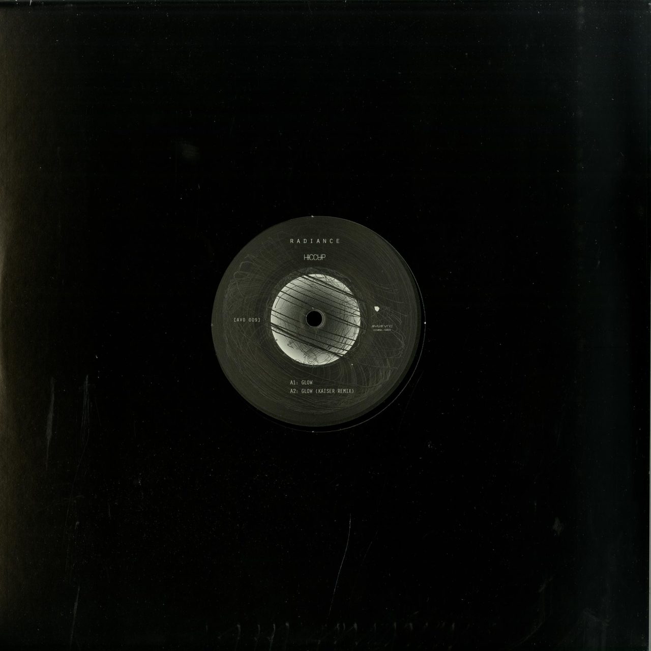 HICCUP - RADIANCE (2018) - EP 33RPM 12'' MAXI SINGLE PSYCHEDELIC TECHNO SIFIR PLAK
