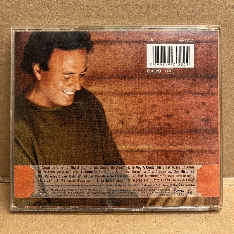 JULIO IGLESIAS – NOCHE DE CUATRO LUNAS (2000) - CD 2.EL