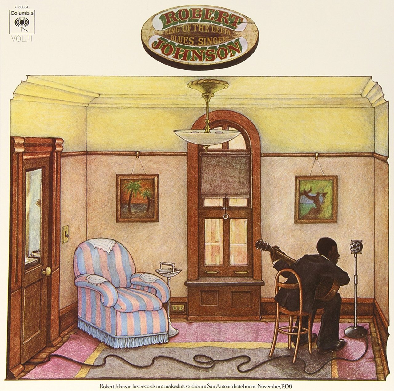 ROBERT JOHNSON - KING OF THE DELTA BLUES SINGERS VOL II - LP SIFIR