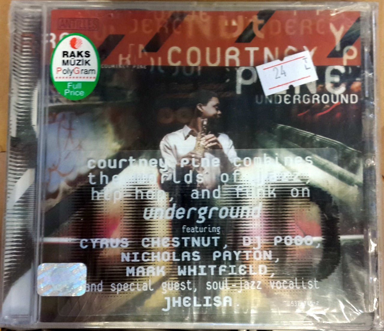 COURTNEY PINE - UNDERGROUND CD SIFIR