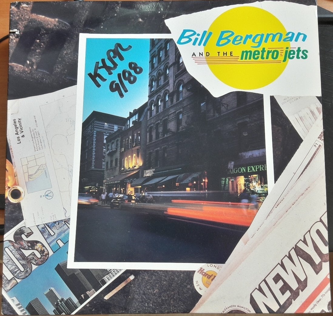 BILL BERGMAN AND THE METRO JETS (1988) - PLAK 2.EL