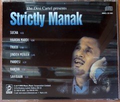 THE DESI CARTEL PRESENTS STRICTLY MANAK / KULDIP MANAK (1998) METRO MUSIC CD 2.EL