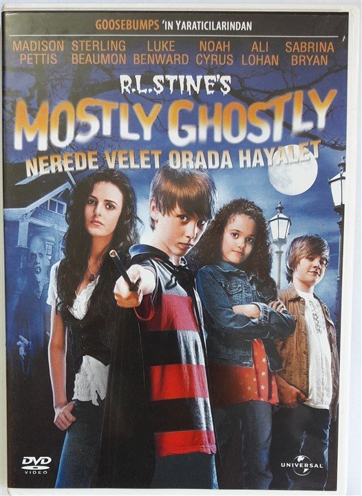 MOSTLY GHOSTLY - NEREDE VELET ORADA HAYALET - MADISON PETTIS - DVD 2.EL