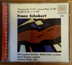 SCHUBERT - ROSAMUNDE / CONCERT PIECE FOR VIOLIN & ORCH / SYMPH. NO 2 - CD 2.EL