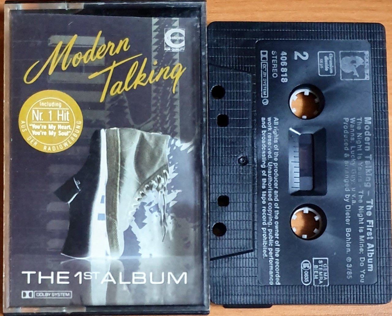 MODERN TALKING - THE 1ST ALBUM - KASET MADE IN GERMANY HANSA 2.EL