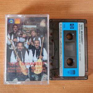 İŞTE MUHABBET / RESUL BAŞARAN, AYDIN ÇEKİÇ, MUSA ÇEKİÇ, VELİ ERTEM (1989) - KASET 2.EL