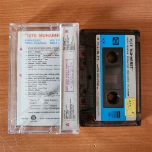 İŞTE MUHABBET / RESUL BAŞARAN, AYDIN ÇEKİÇ, MUSA ÇEKİÇ, VELİ ERTEM (1989) - KASET 2.EL
