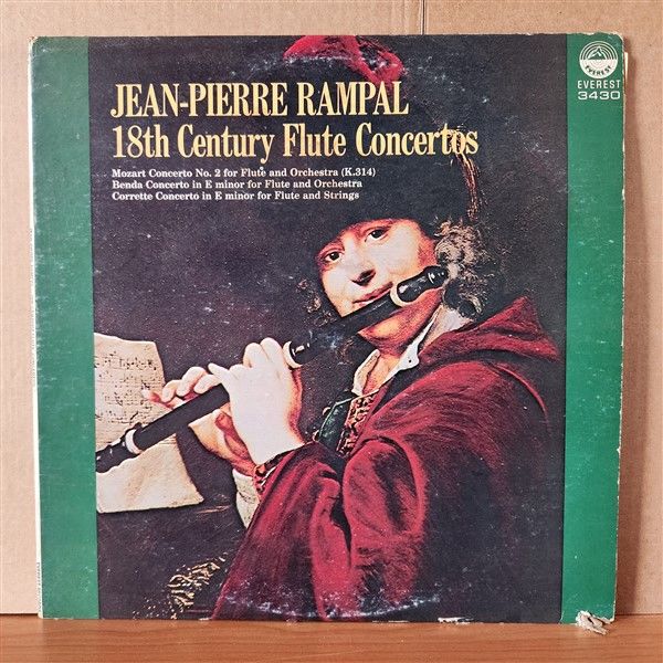 JEAN-PIERRE RAMPAL – 18TH CENTURY FLUTE CONCERTOS - LP 2.EL PLAK