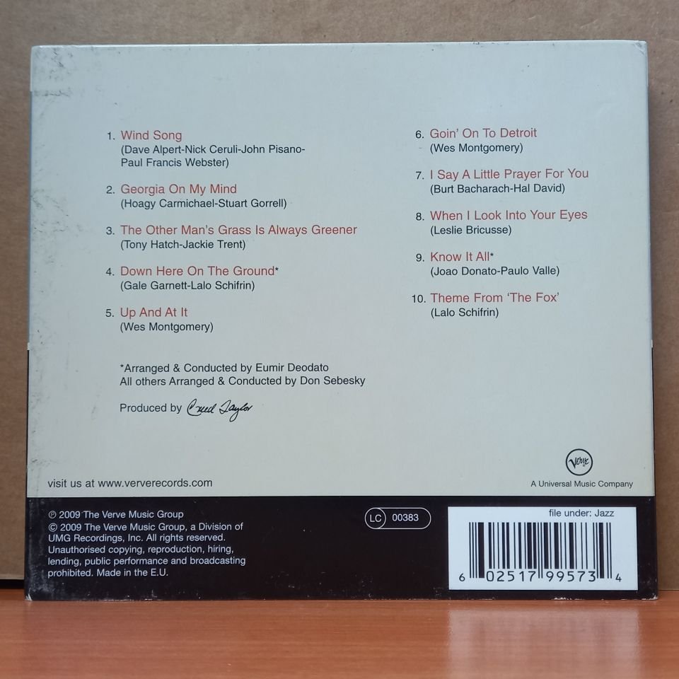 WES MONTGOMERY - DOWN HERE ON THE GROUND (2009) - CD 2.EL