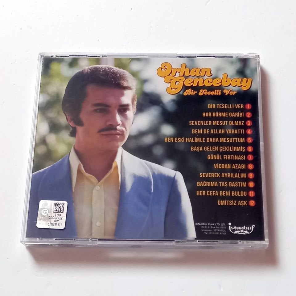 ORHAN GENCEBAY - BİR TESELLİ VER - CD 2.EL