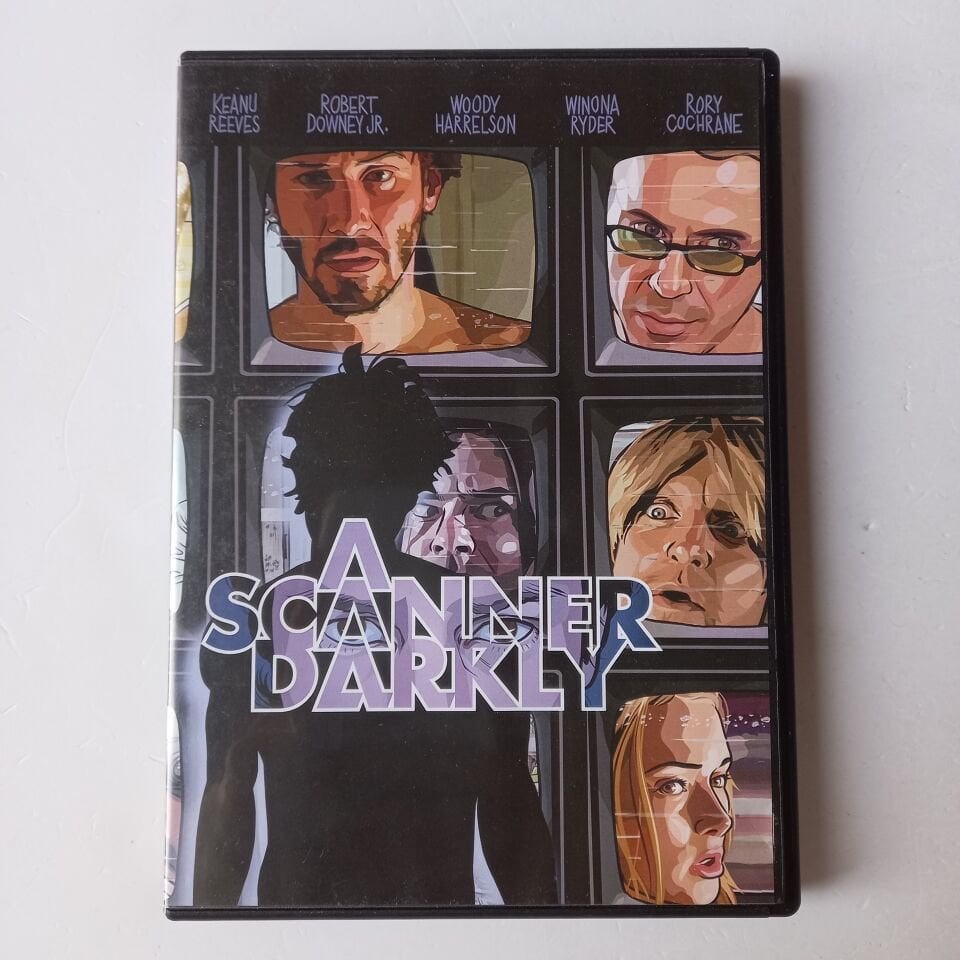 A SCANNER DARKLY - KEANU REEVES - ROBERT DOWNEY JR. - WINONA RYDER - DVD - 2.EL