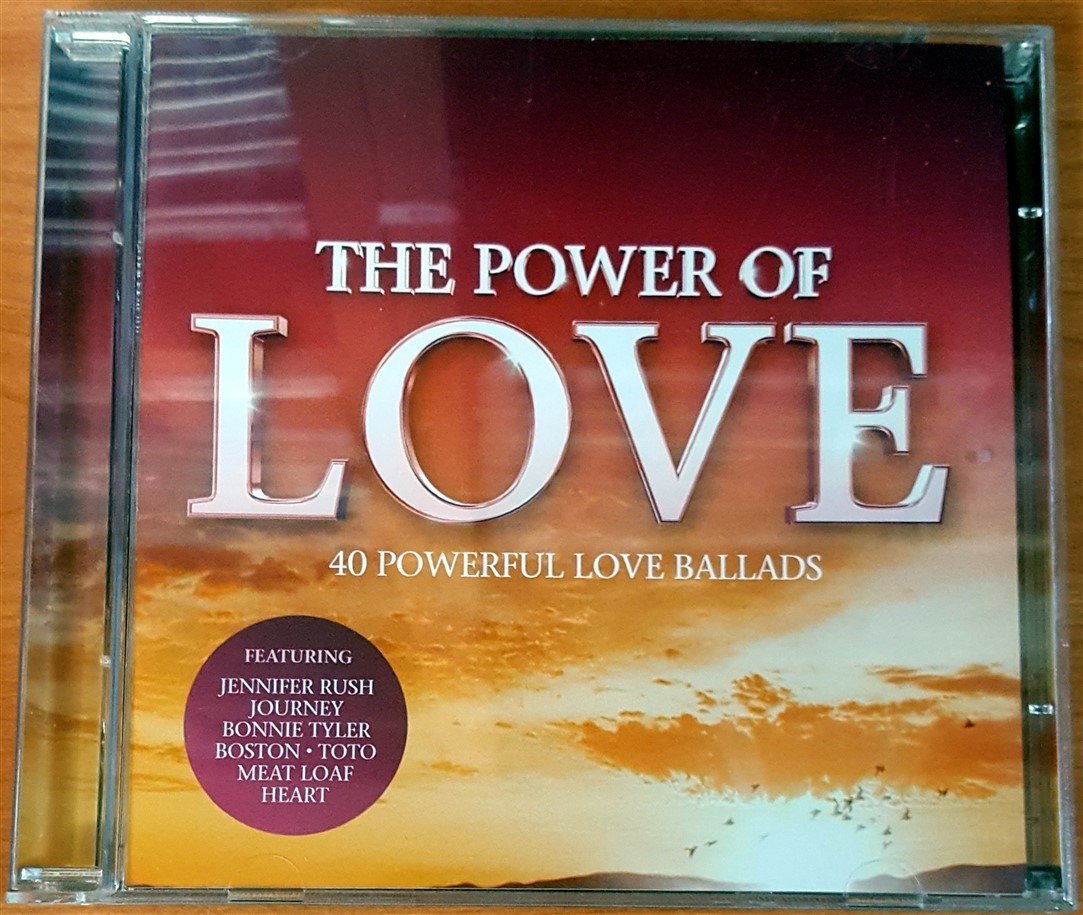 THE POWER OF LOVE - 40 POWERFUL LOVE BALLADS JENNIFER RUSH JOURNEY BOSTON TOTO 2CD 2.EL