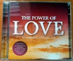 THE POWER OF LOVE - 40 POWERFUL LOVE BALLADS JENNIFER RUSH JOURNEY BOSTON TOTO 2CD 2.EL