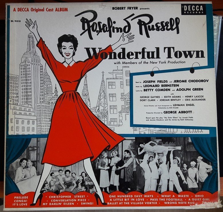 WONDERFUL TOWN - ORIGINAL CAST ALBUM - 2.EL PLAK