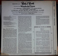 WONDERFUL TOWN - ORIGINAL CAST ALBUM - 2.EL PLAK