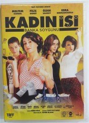 KADIN İŞİ BANKA SOYGUNU - MELTEM CUMBUL - FİLİZ AHMET - ÖZGE ULUSOY - ESRA DERMANCIOĞLU - A.TANER ELHAN - DVD 2.EL