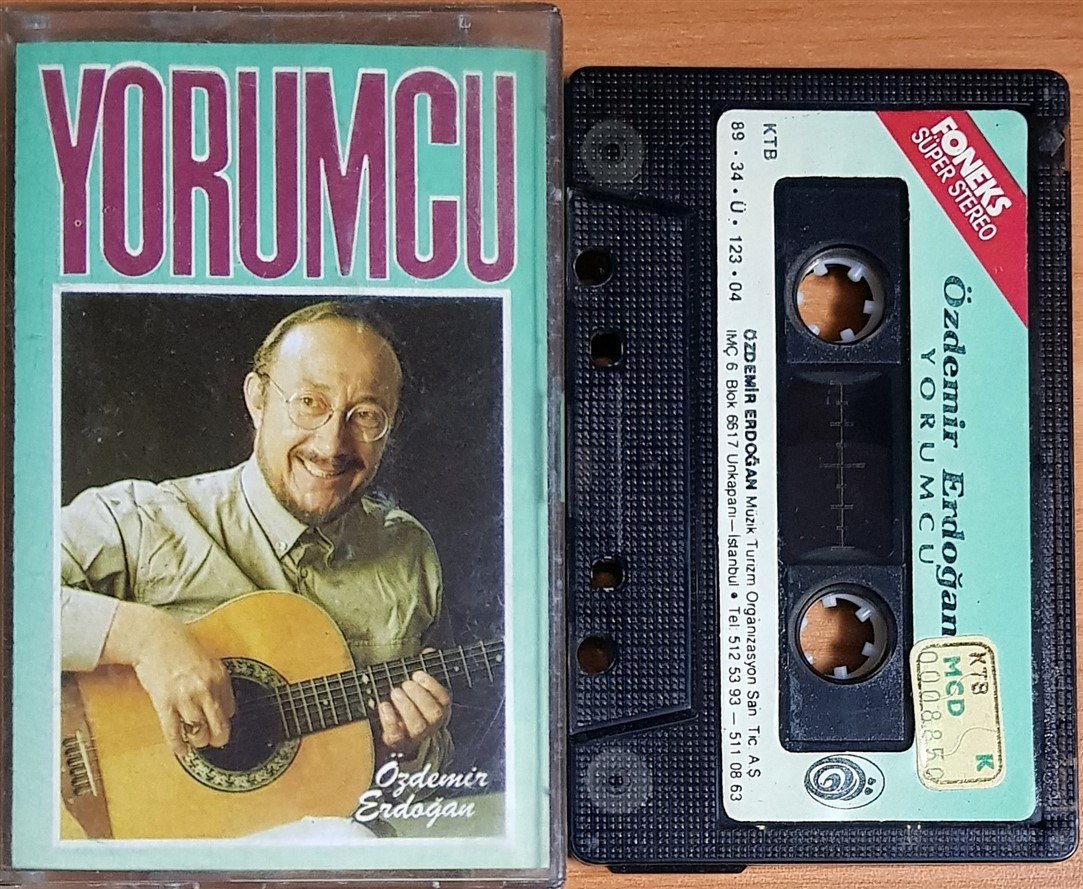 ÖZDEMİR ERDOĞAN - YORUMCU (1989) ÖZDEMİR ERDOĞAN MÜZİK KASET 2.EL