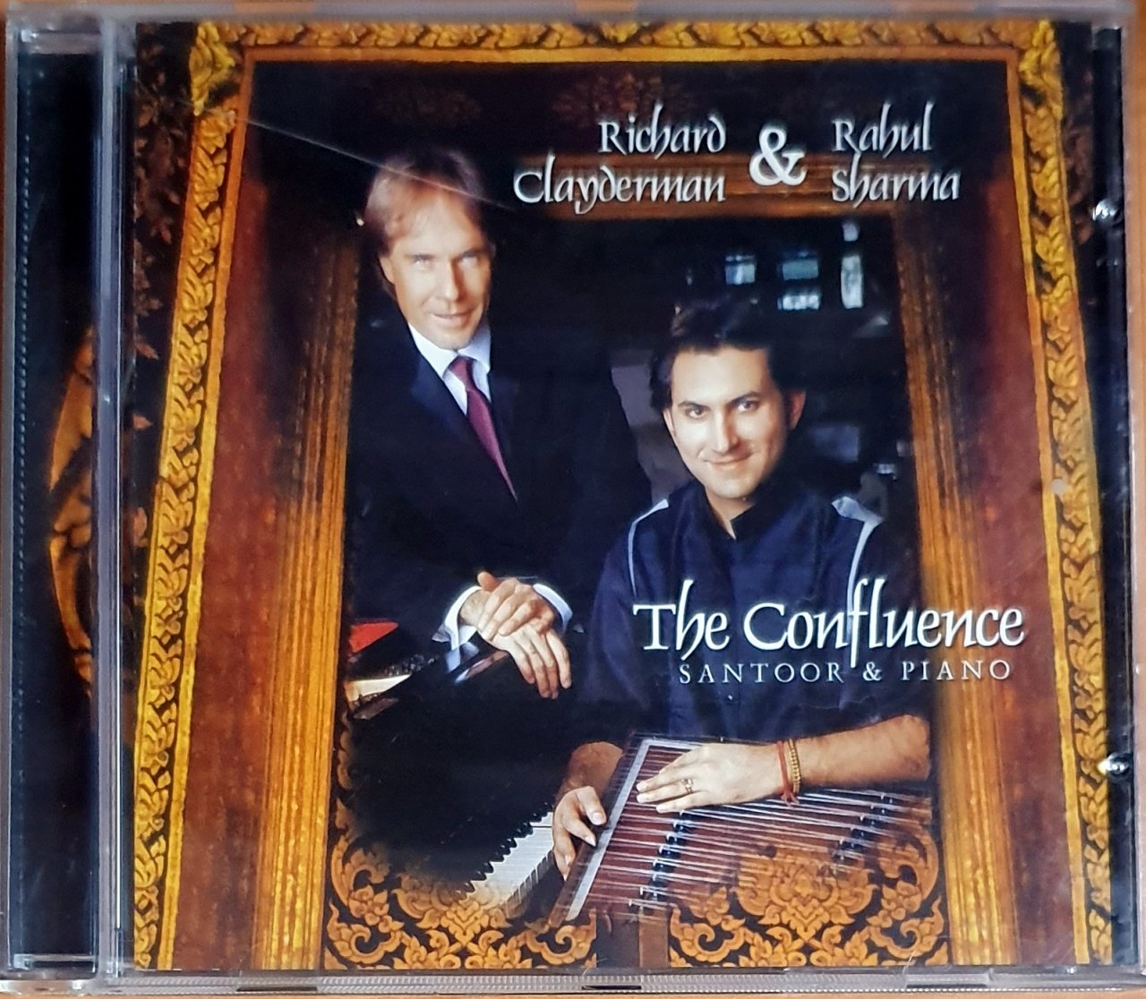 RICHARD CLAYDERMAN & RAHUL SHARMA - THE CONFLUENCE / SANTOOR & PIANO (2002) DELPHINE / BALET CD 2.EL