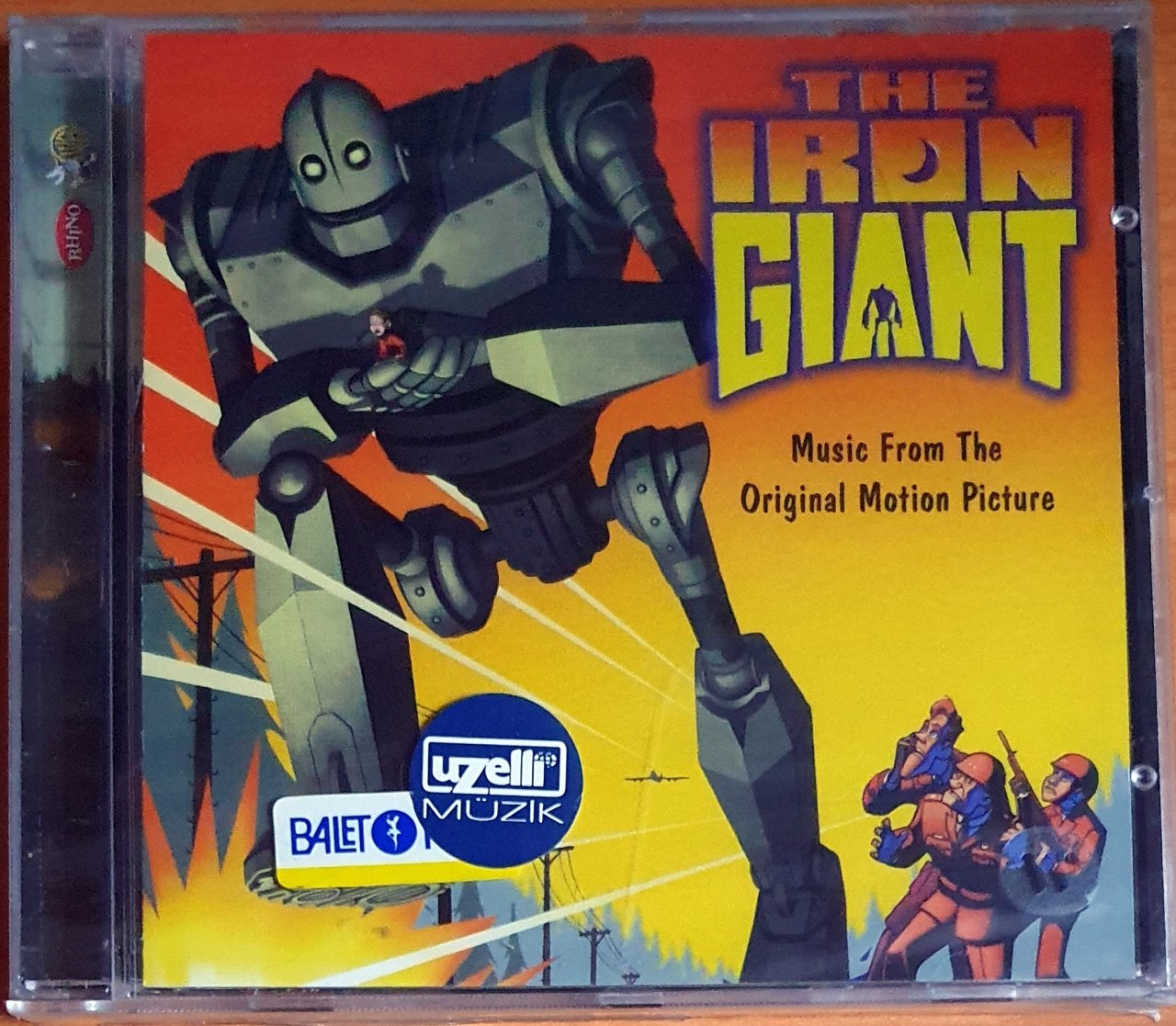 THE IRON GIANT SOUNDTRACK / MEL TORME, EDDIE PLATT, EDD BYRNES, THE AMES BROTHERS, LOU DONALDSON (1999) - CD SIFIR