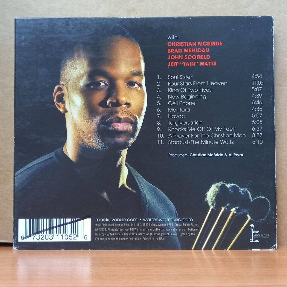 WARREN WOLF - CONVERGENCE (2016) - CD 2.EL