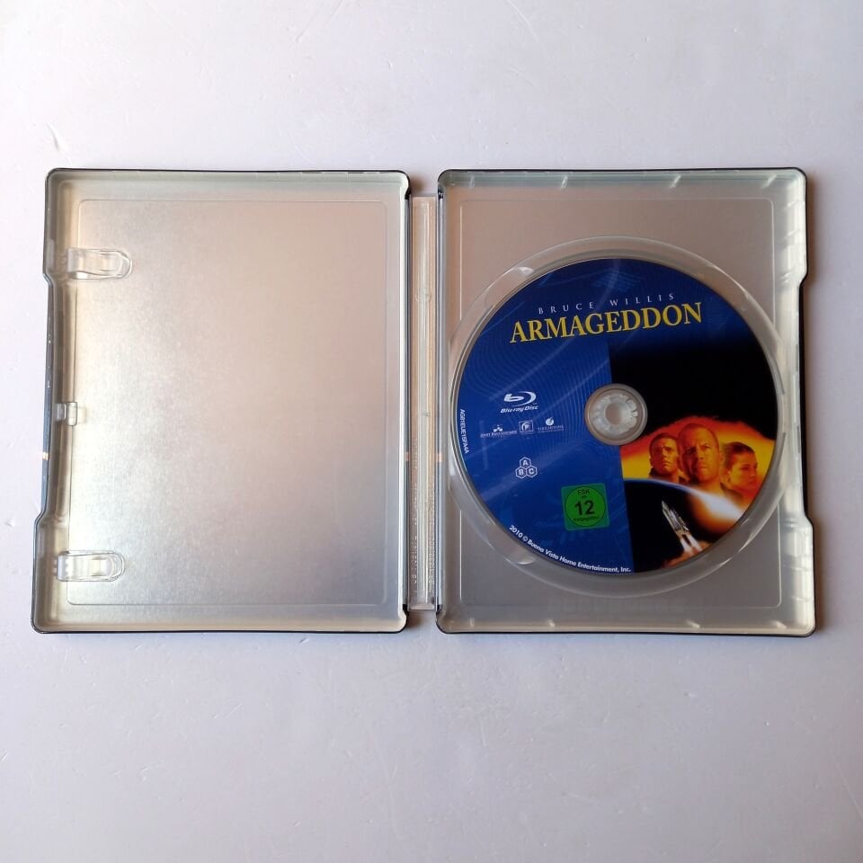 ARMAGEDDON - BRUCE WILLIS, BEN AFFLECK - YÖN.: MICHAEL BAY - BLU-RAY  STEELBOOK METAL KUTU 2.EL TÜRKÇE ALTYAZI YOKTUR