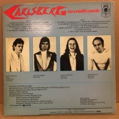 CARLSBERG - NO CREDIT CARDS 1979 2.EL PLAK