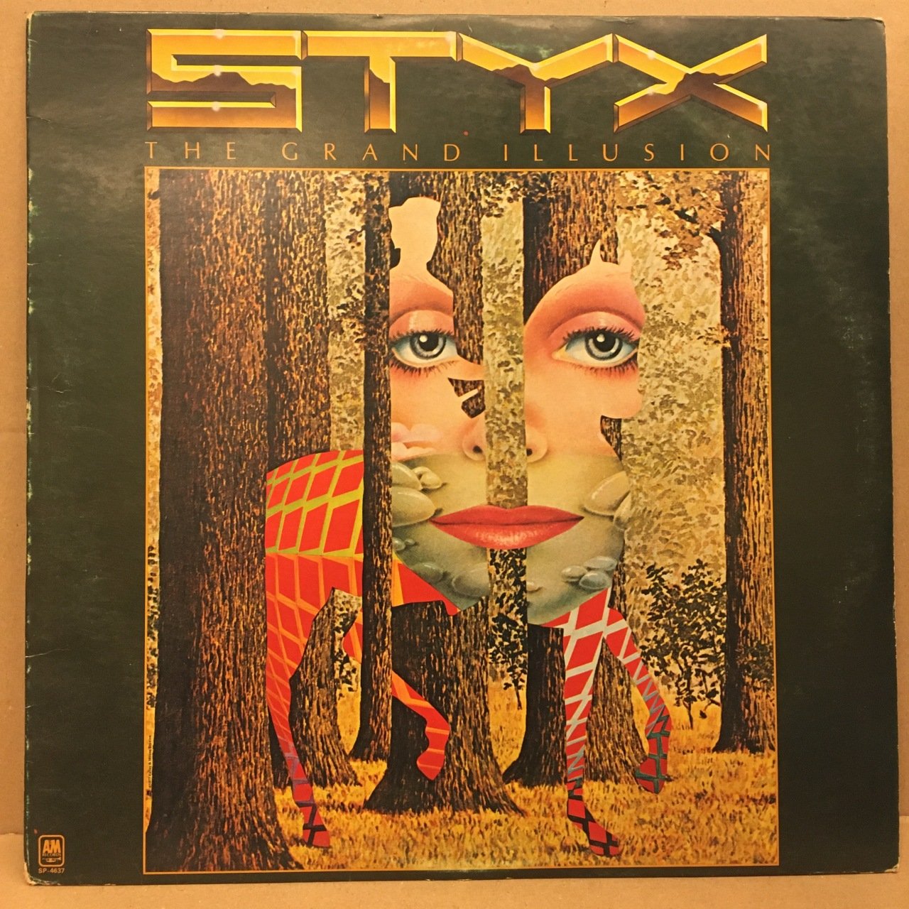 STYX - THE GRAND ILLUSION 1977 2.EL PLAK