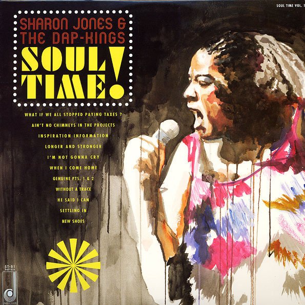SHARON JONES & THE DAP KINGS - SOUL TIME (2011) - LP DAPTONE RECORDS SIFIR PLAK