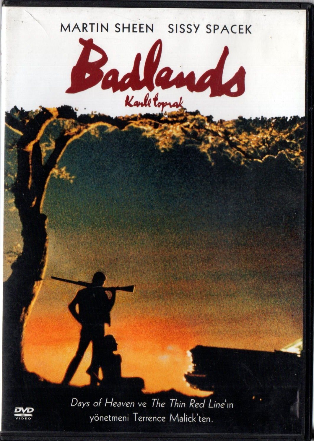 BADLANDS - KANLI TOPRAKLAR - SISSY SPACEK - DVD 2.EL