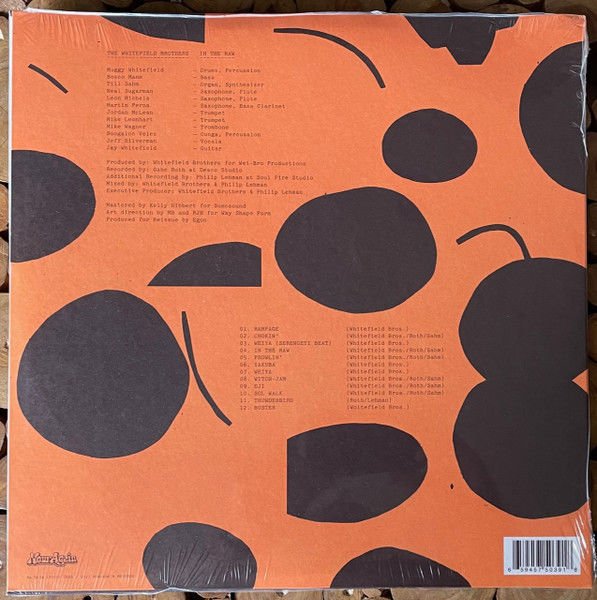 THE WHITEFIELD BROTHERS - IN THE RAW (2001) - 2LP 2023 EDITION AFROBEAT/PSYCHEDELIC SOUL FUNK SIFIR PLAK