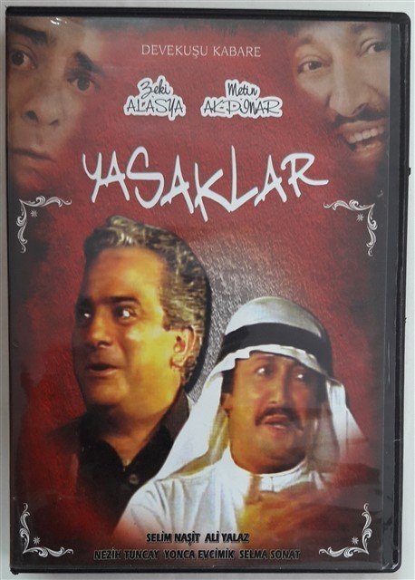 YASAKLAR DEVEKUŞU KABARE ZEKİ ALASYA METİN AKPINAR DVD 2.EL