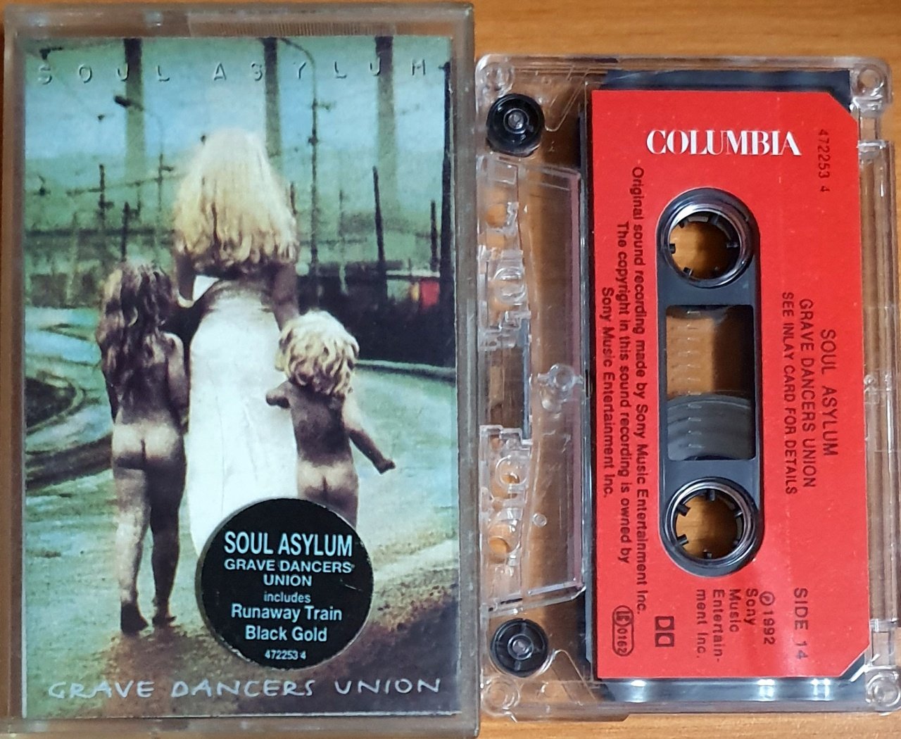 SOUL ASYLUM - GRAVE DANCERS UNION (1992) - KASET MADE IN UK COLUMBIA 2.EL