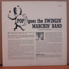 POP GOES THE SWINGIN' MARCHIN' BAND - RAY MARTIN - LP 2.EL PLAK