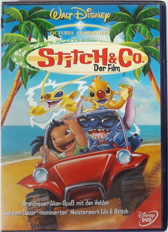 STITCH & CO. - WALT DISNEY - DVD 2.EL
