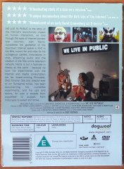 WE LIVE IN PUBLIC - ONDI TIMONER - CARDSLEEVE DVD 2.EL TR ALTYAZI YOKTUR
