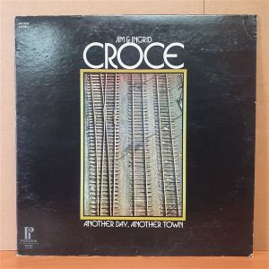 JIM & INGRID CROCE - ANOTHER DAY, ANOTHER TOWN (1974) - LP 2.EL PLAK