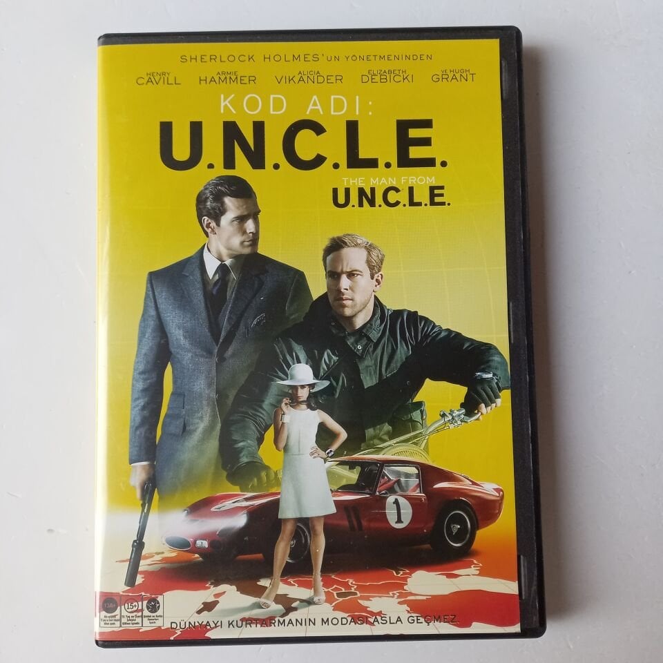 KOD ADI: U.N.C.L.E. - THE MAN FROM U.N.C.L.E - HENRY CAVILL - ARMIE HAMMER - DVD - 2.EL