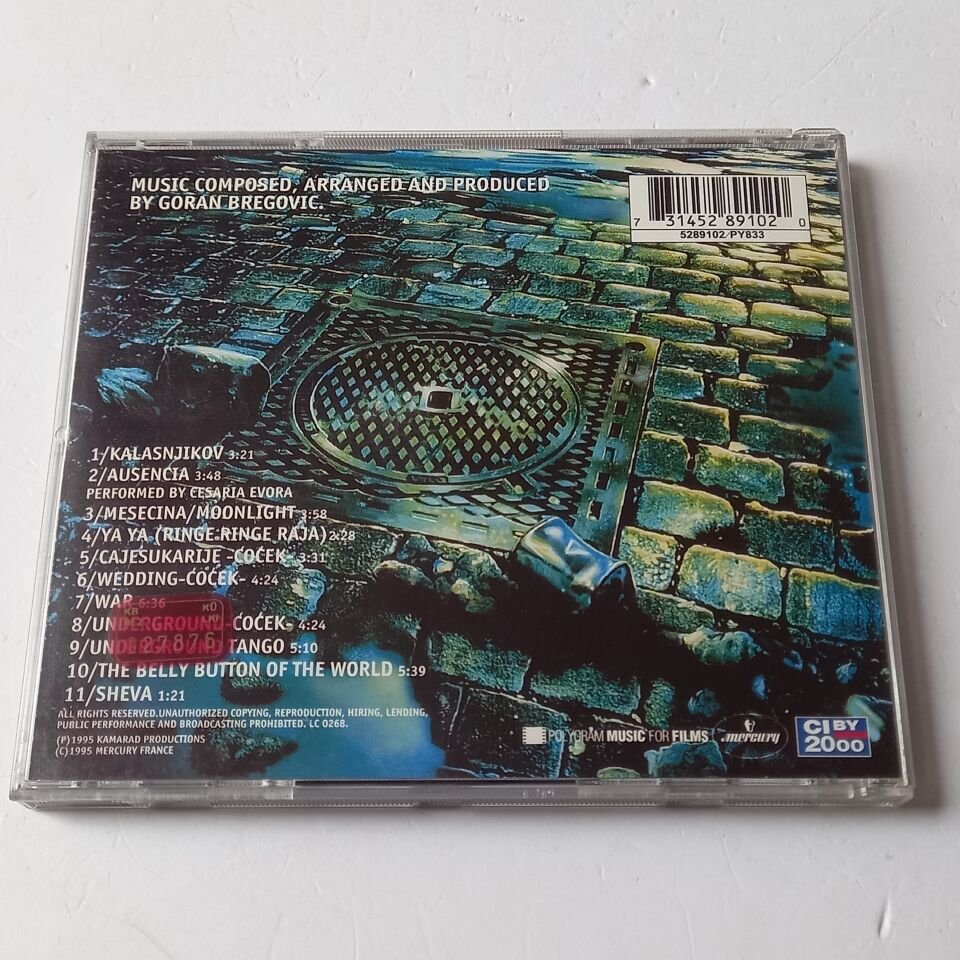 MUSIC INSPIRED AND TAKEN FROM UNDERGROUND - GORAN BREGOVIC (1995) - CD 2.EL