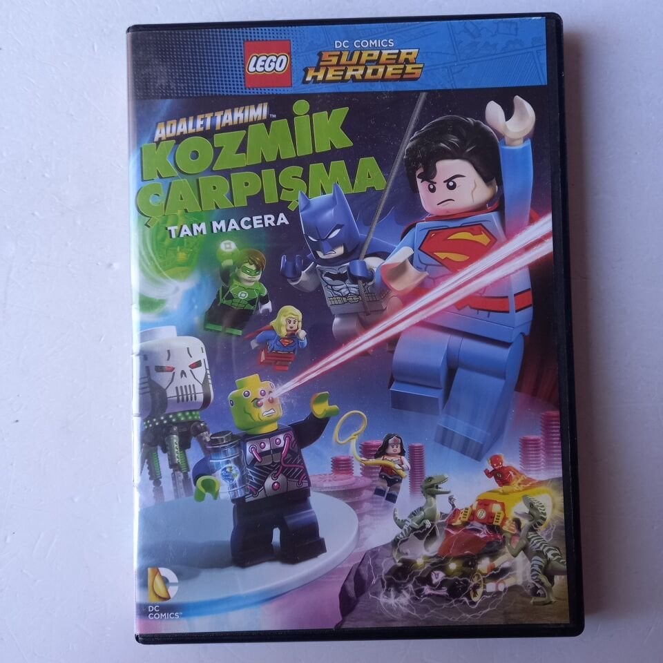 ADALET TAKIMI KOZMİK ÇARPIŞMA TAM MACERA - DC COMICS SUPER HEROES - DVD 2.EL