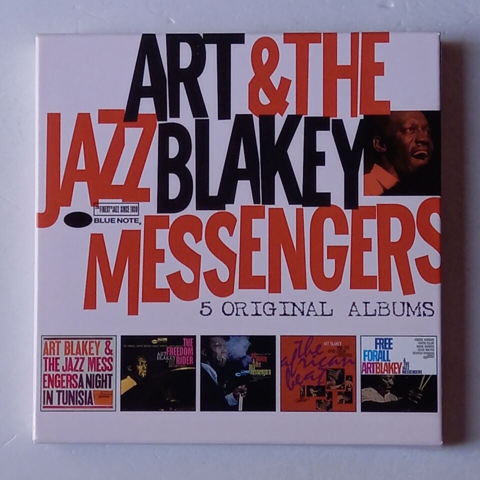 ART BLAKEY & THE JAZZ MESSENGERS – 5 ORIGINAL ALBUMS (2016) - 5CD BOX SET REISSUE 2.EL