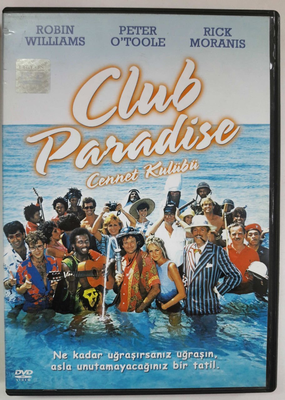 CLUB PARADISO - CENNET KULÜBÜ - ROBIN WILLIAMS - DVD 2.EL