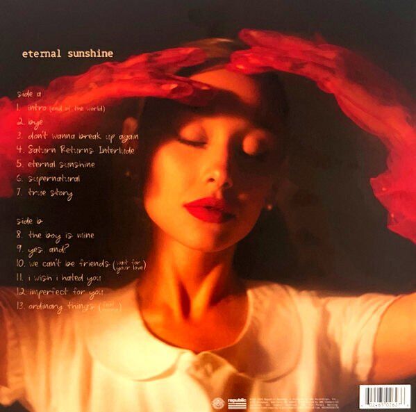 ARIANA GRANDE - ETERNAL SUNSHINE (2024) - LP RED COLOURED EDITION SIFIR PLAK