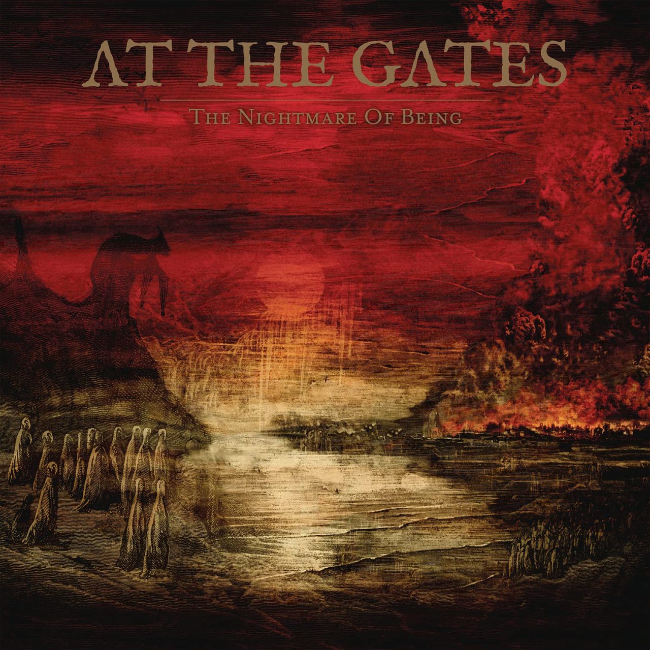 AT THE GATES - THE NIGHTMARE OF BEING (2021) - LP 180GR CENTURY MEDIA DEATH METAL SIFIR PLAK